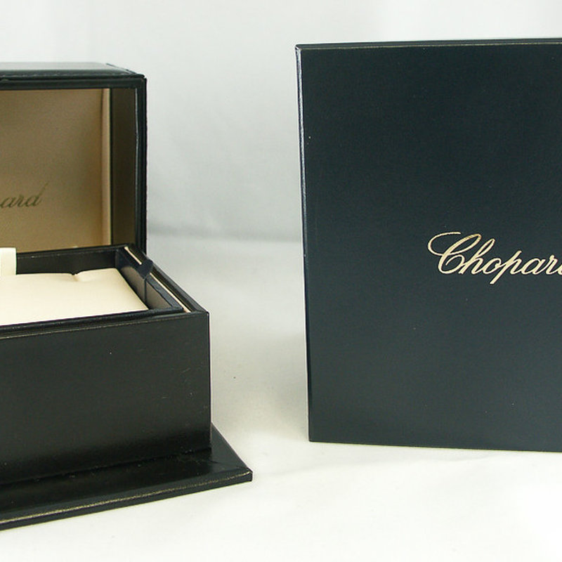Chopard · Schmuckbox blau mit Umkarton, medium – 1 von 2